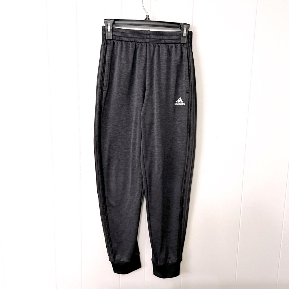 Adidas Joggers Sweatpants Boys Black Large 14/15
